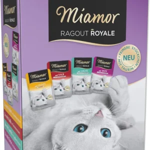Knallerangebot Sparpaket 5 x 12 x 100 g Miamor Ragout Royale Cream Vielfalt Multipack Katzen Nassfutter